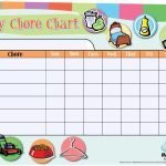 my chore chart template