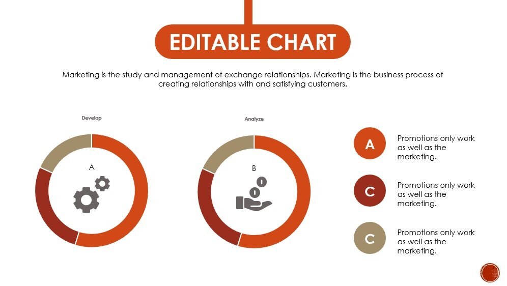 free pie chart template 4