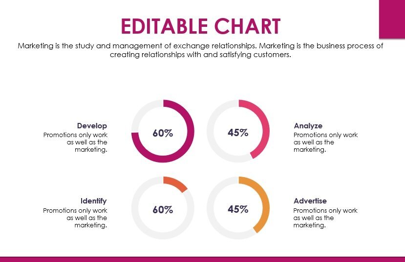 free pie chart template 5