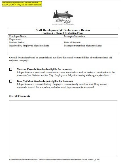 employee performance review 5