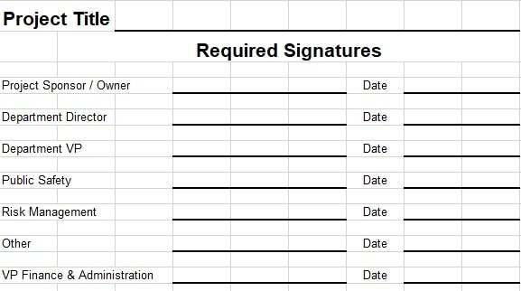 project scope statement spreadsheet