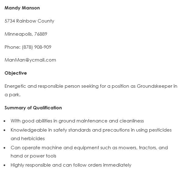 agriculture cv template