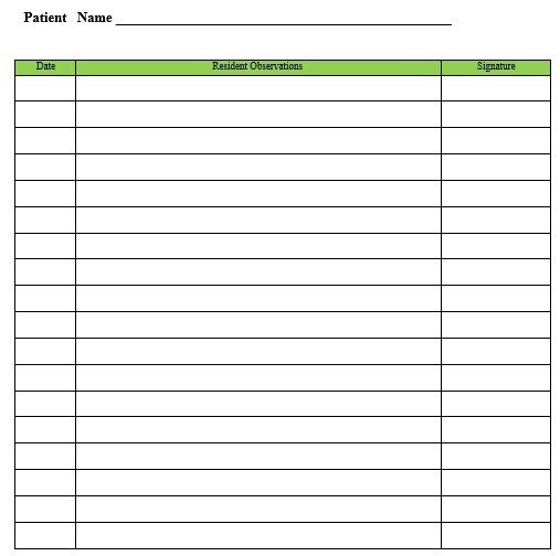 medical progress note example