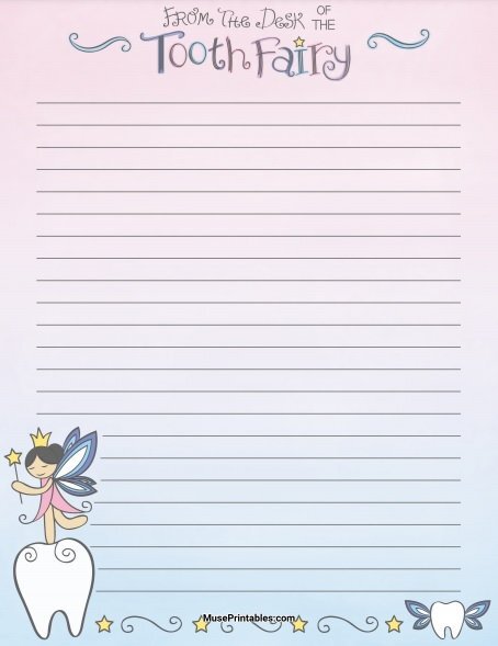 tooth fairy certificate