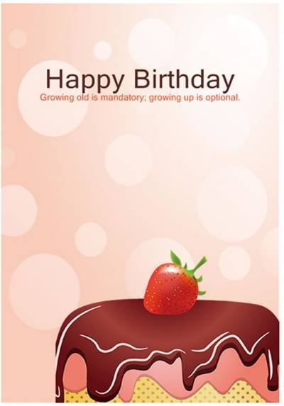 free birthday card template 15