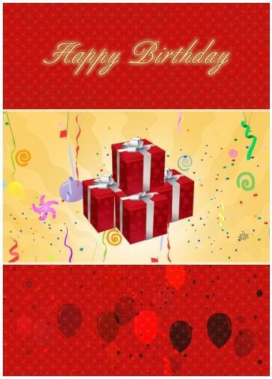 free birthday card template 17