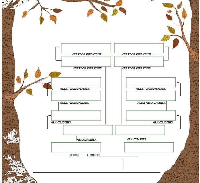 free family tree template 10