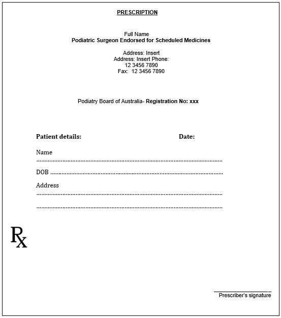 free prescription pad template 6