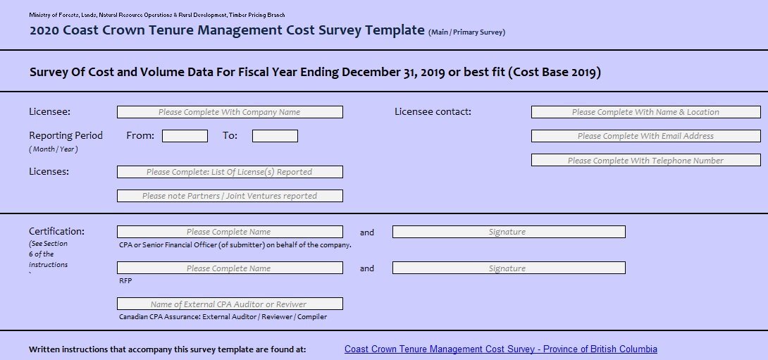 free survey template 7