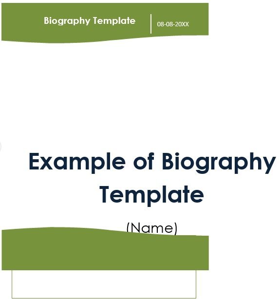 example of biography template