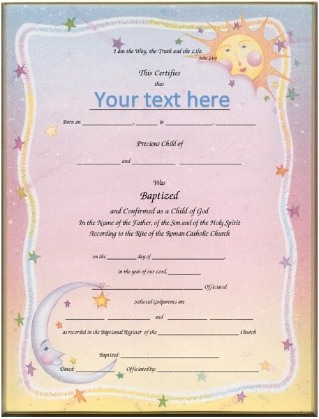 free baptism certificate template 5