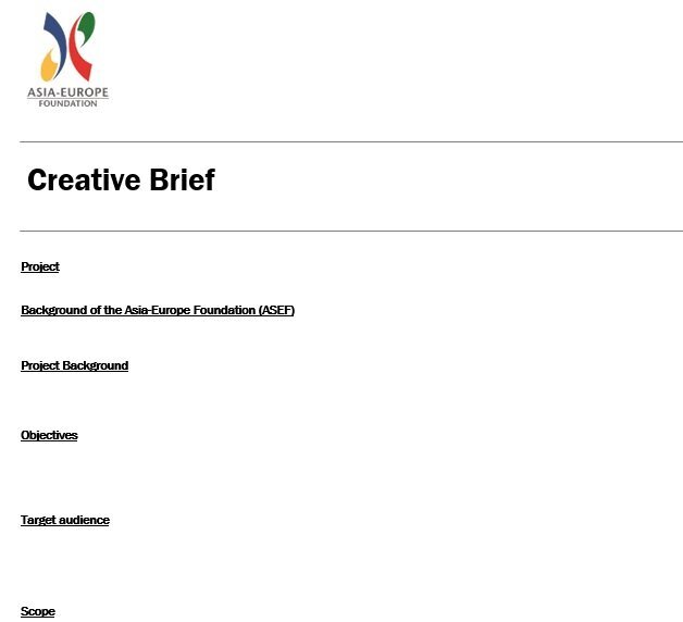 free creative brief template 10