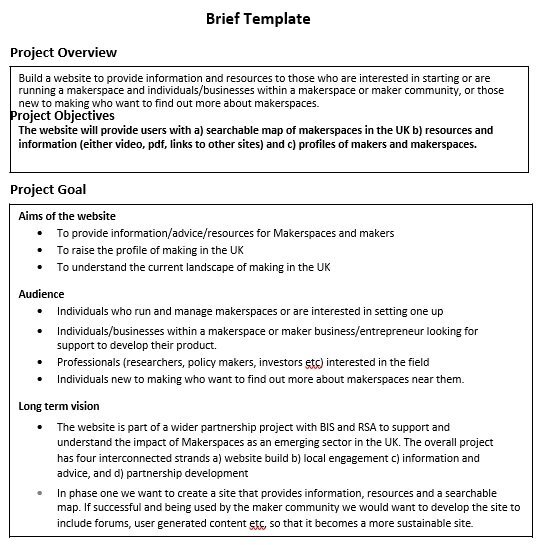 free creative brief template 13