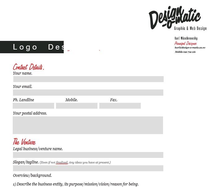 free creative brief template 4