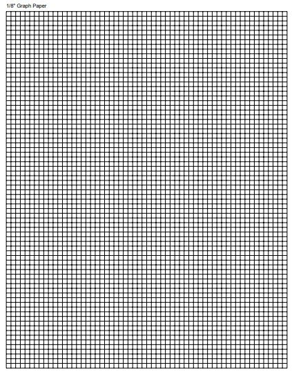 free graph paper template 15