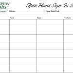 free open house sign in sheet 14