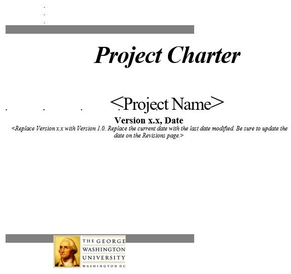 free project charter template 12
