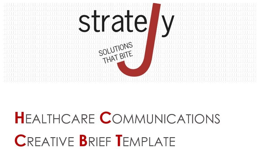 healthcare communications creative brief template