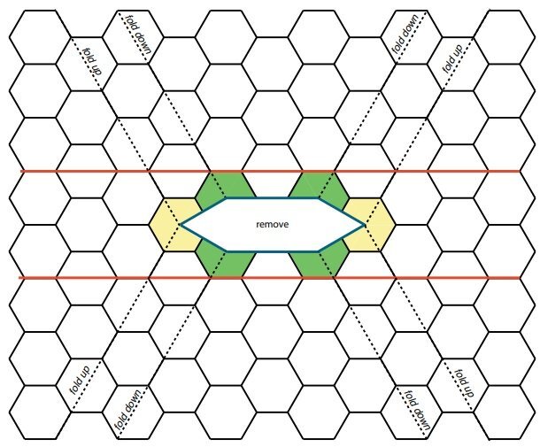 hexagonal graph paper