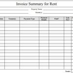 free rent payment tracker template 3