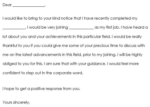 fillable meeting appointment request letter