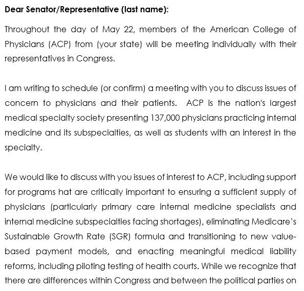 meeting appointment request letter format