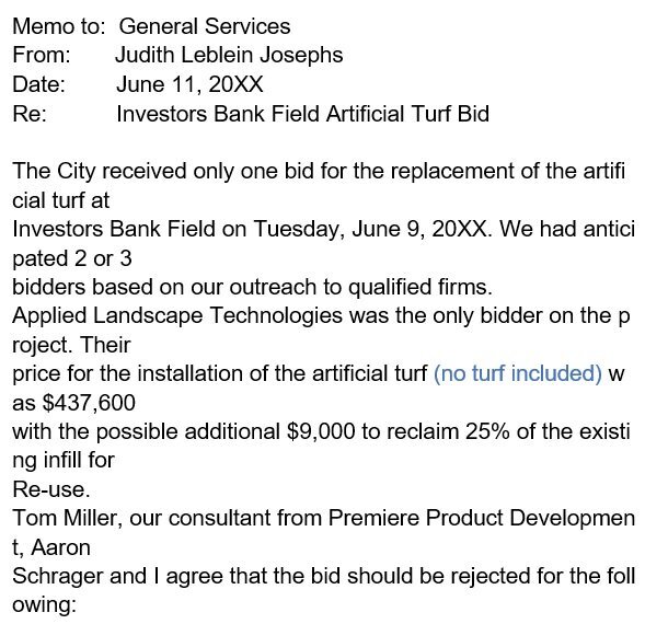 formal bid rejection letter