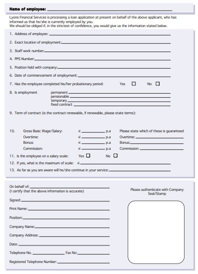 Printable Temporary To Permanent Request Letters (Word)