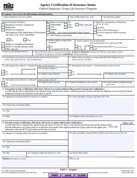 agency certification of insurance status