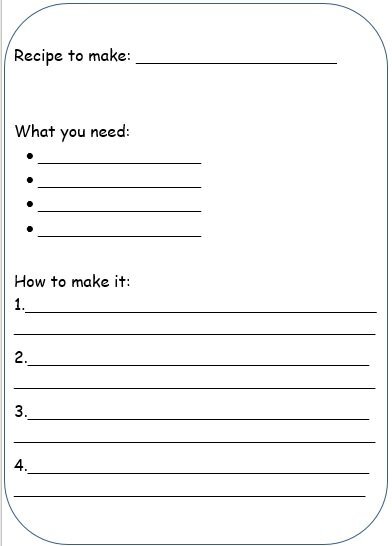 free recipe book template 3