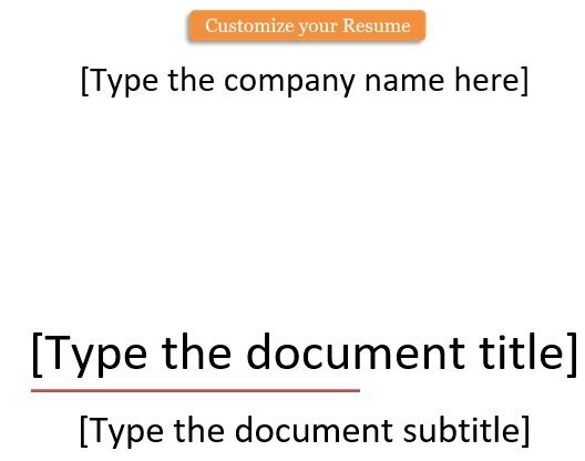 free title page template 1