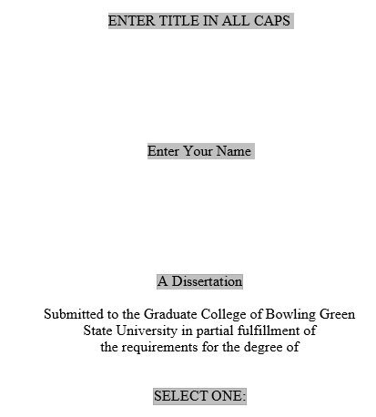 free title page template 11