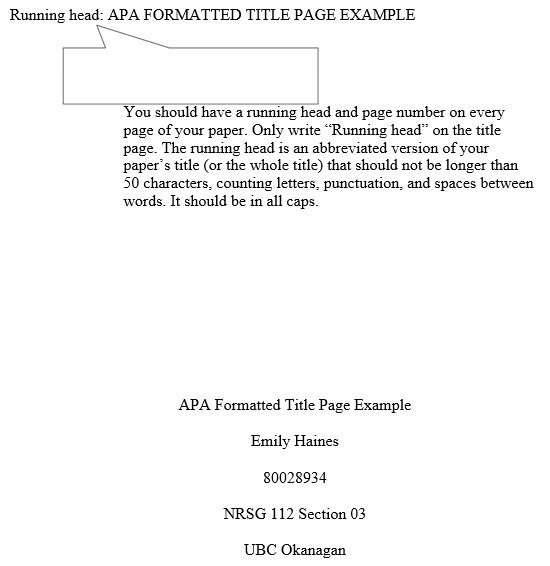 free title page template 6
