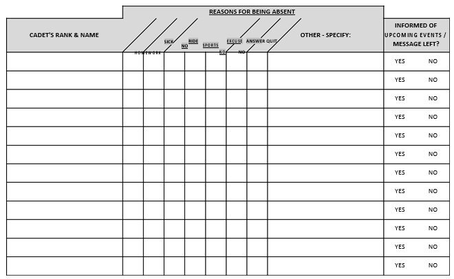 free phone log template 6