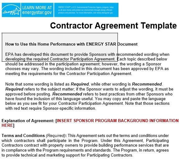 free independent contractor agreement 2
