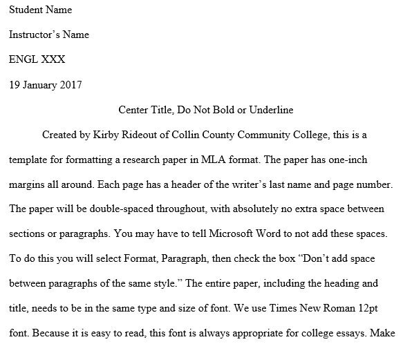 free research paper template 8