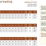 employee absence tracking excel