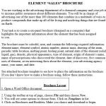 printable pamphlet template