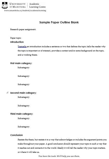 free mla format template