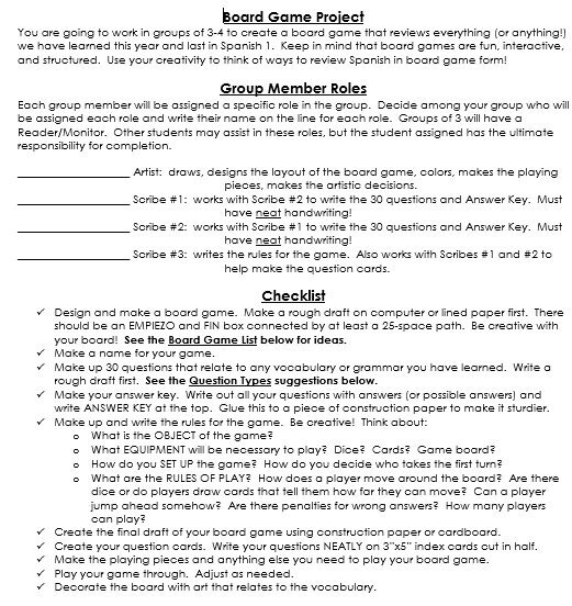 free rubric template