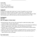 free data analyst resume example