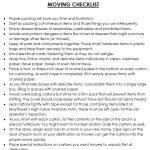 printable moving checklist template
