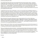 church resignation letter
