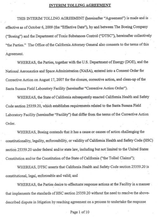 interim tolling agreement template