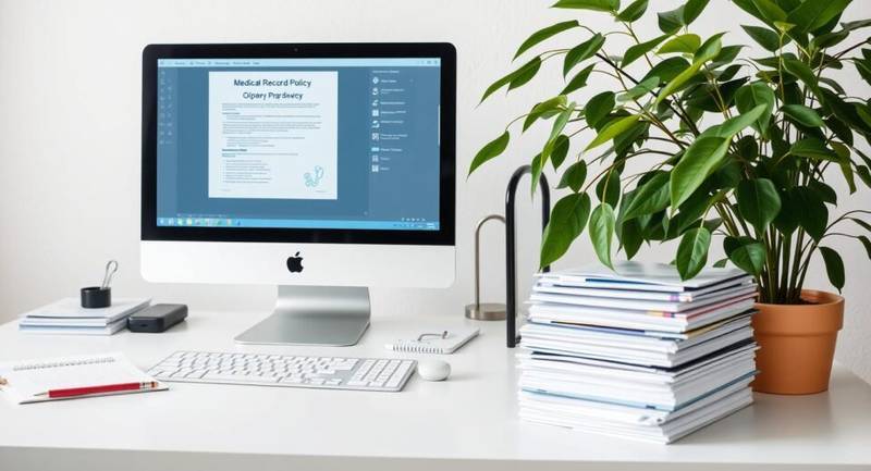 medical records policy and procedure template